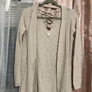 Aeropostale knit cardigan - sz small